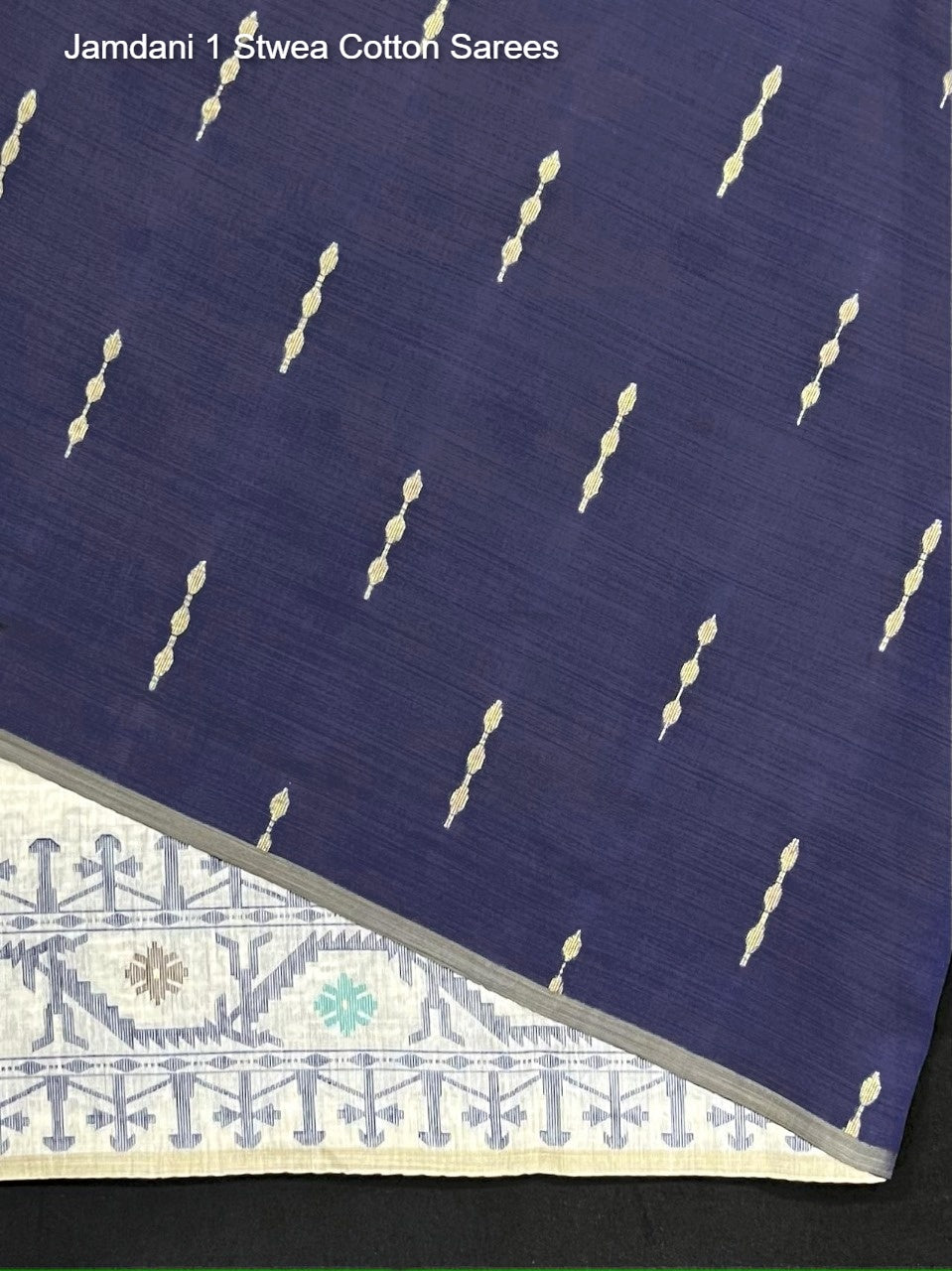 Jamdani 1 Stwea Cotton Sarees