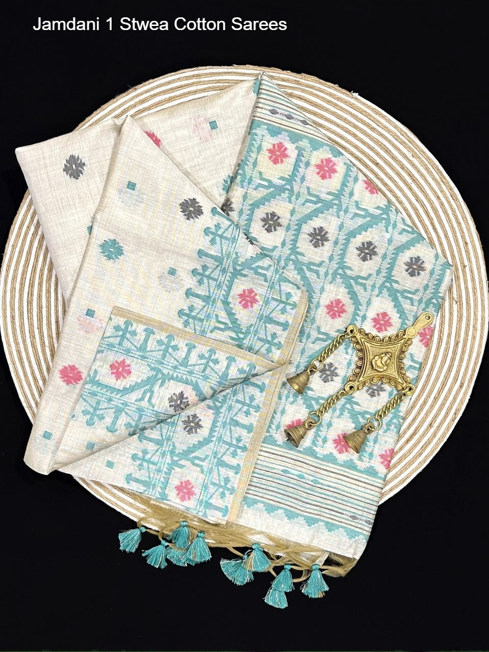 Jamdani 1 Stwea Cotton Sarees