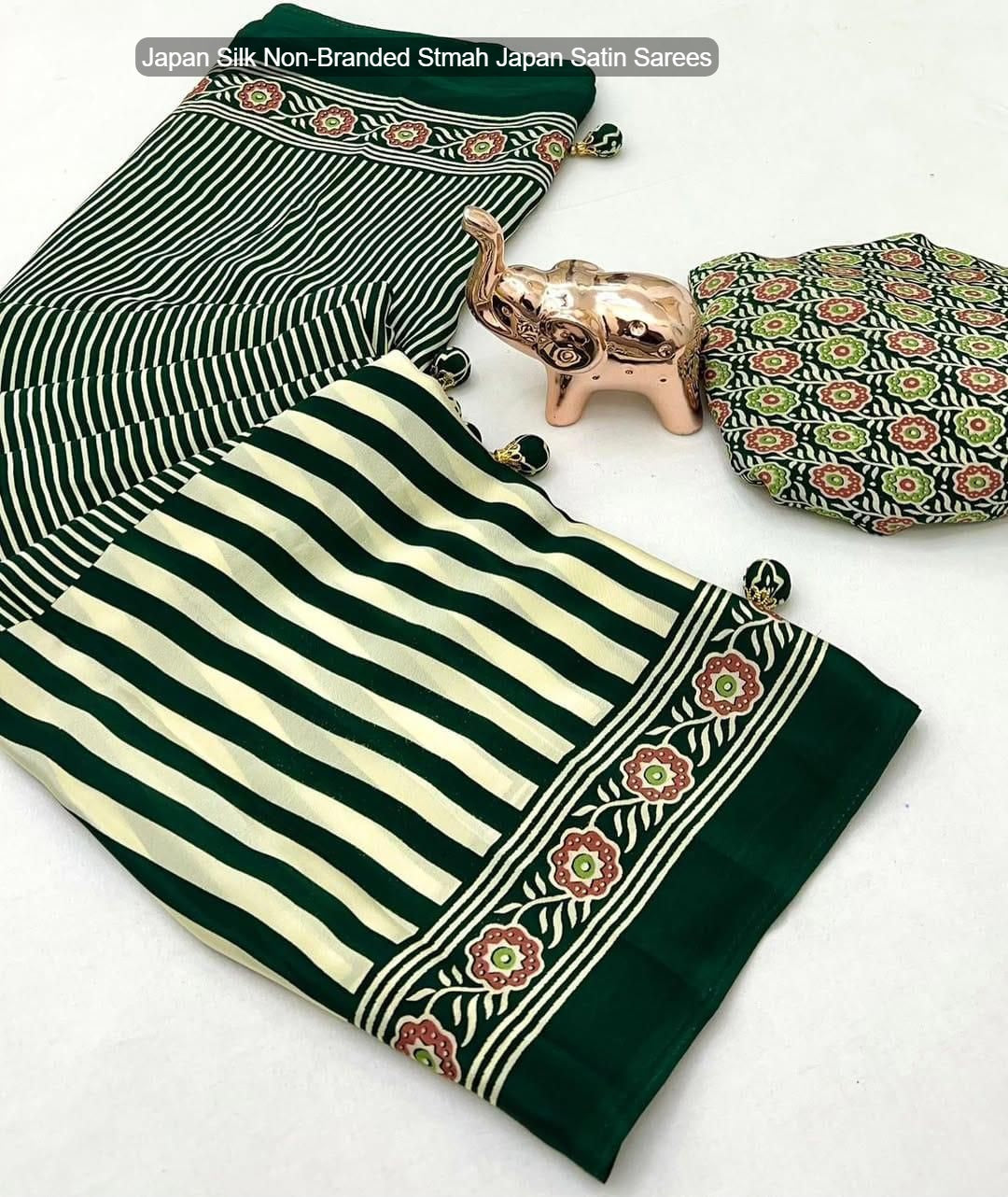 Japan Silk Non-Branded Stmah Japan Satin Sarees