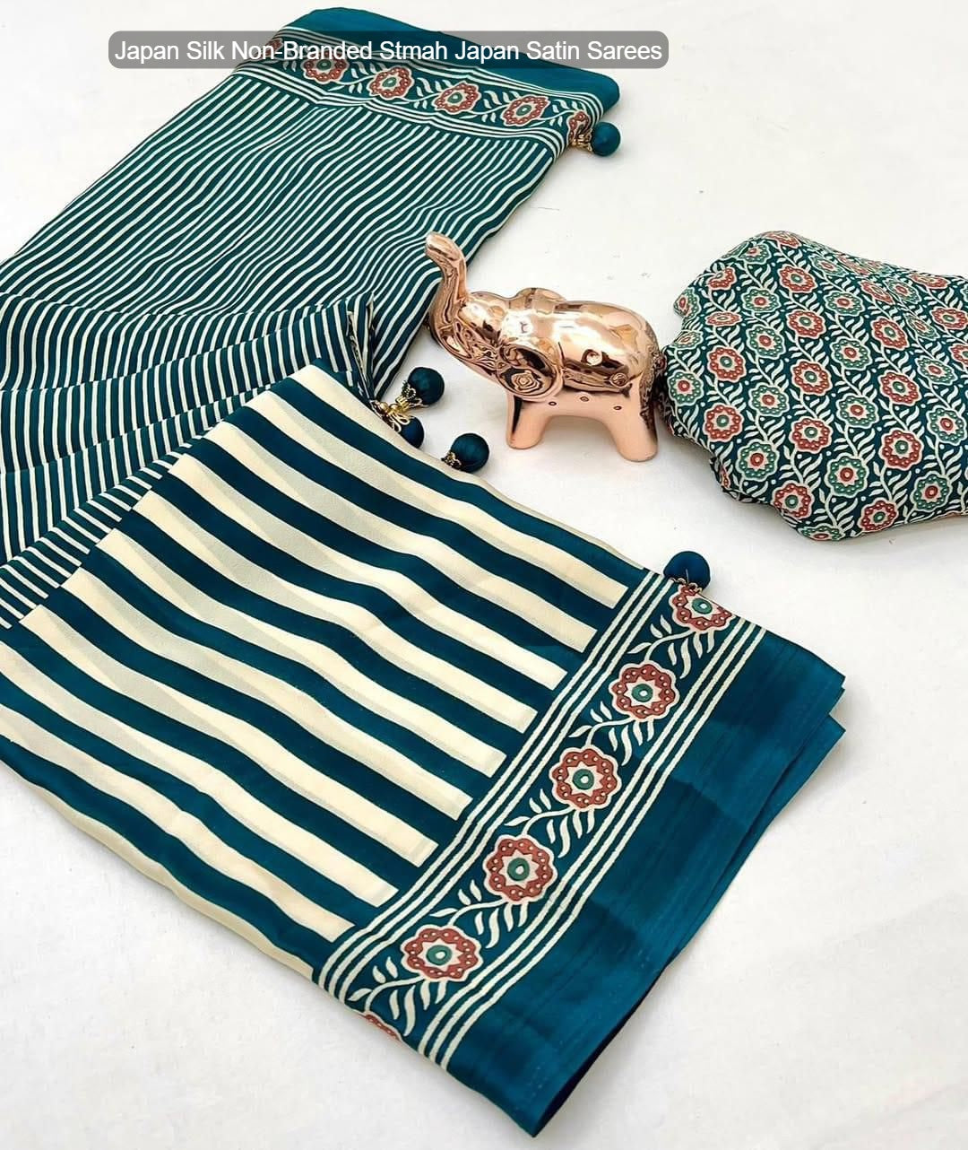 Japan Silk Non-Branded Stmah Japan Satin Sarees