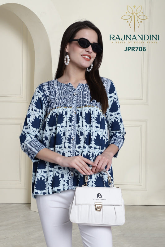 Jpr706 Aaradhya Vol-21 Rajnandini Printed Women Top