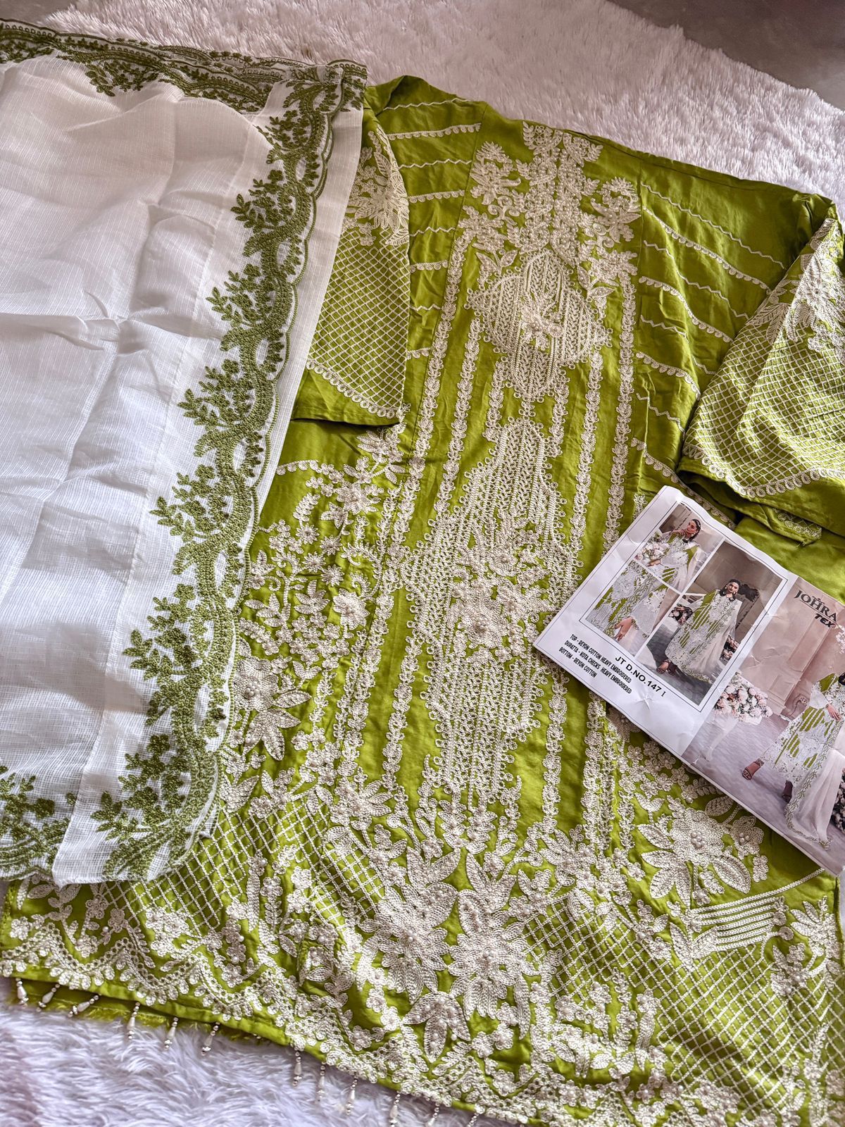 Jt-147-I Johra Tex Cotton Pakistani Salwar Suits