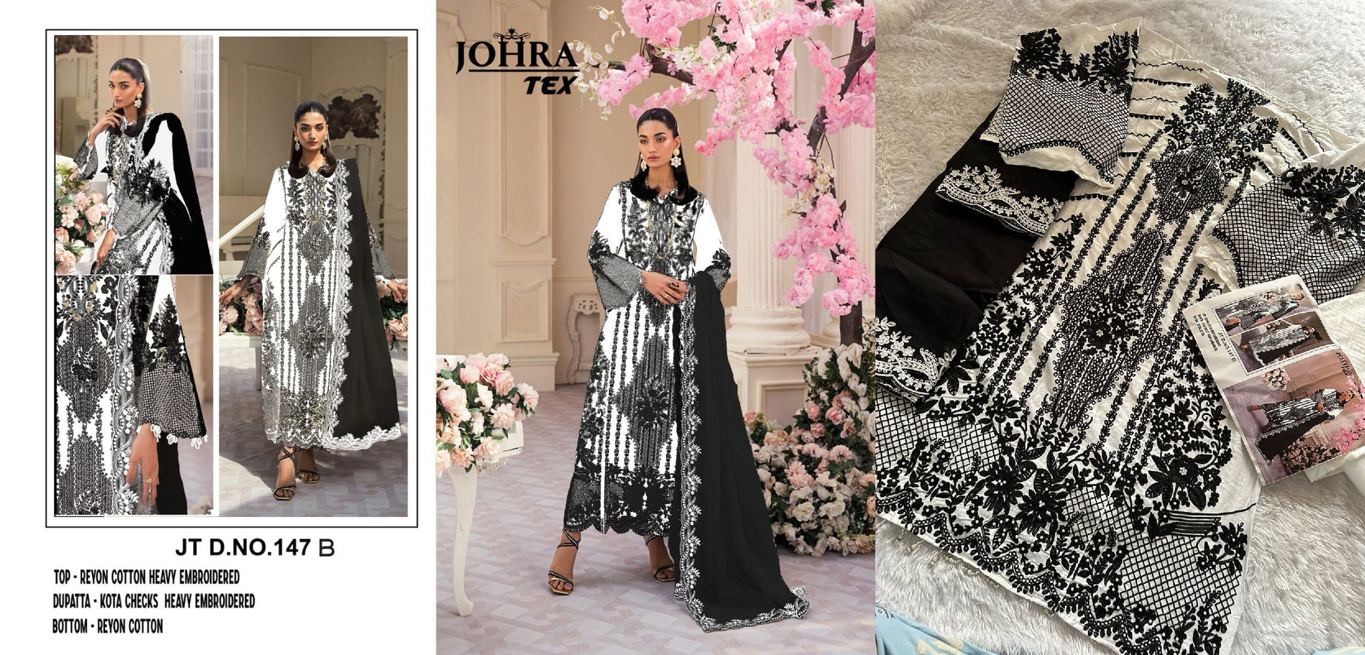 Jt-147B Johra Tex Pakistani Salwar Suits
