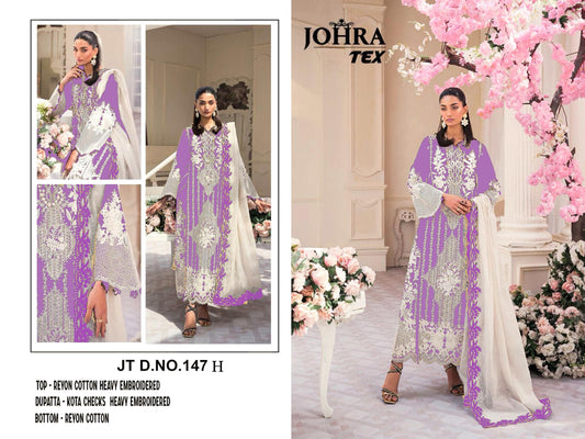 Jt-147H Johra Tex Moti Work Pakistani Salwar Suits