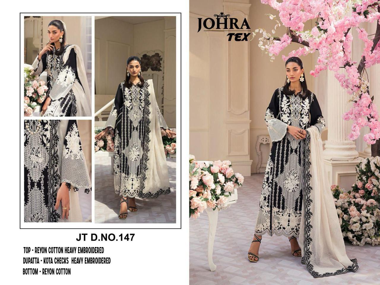 Jt-147 Johra Tex Cotton Pakistani Salwar Suits