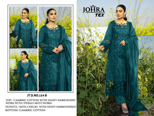 Jt-154B Johra Tex Perals Pakistani Salwar Suits