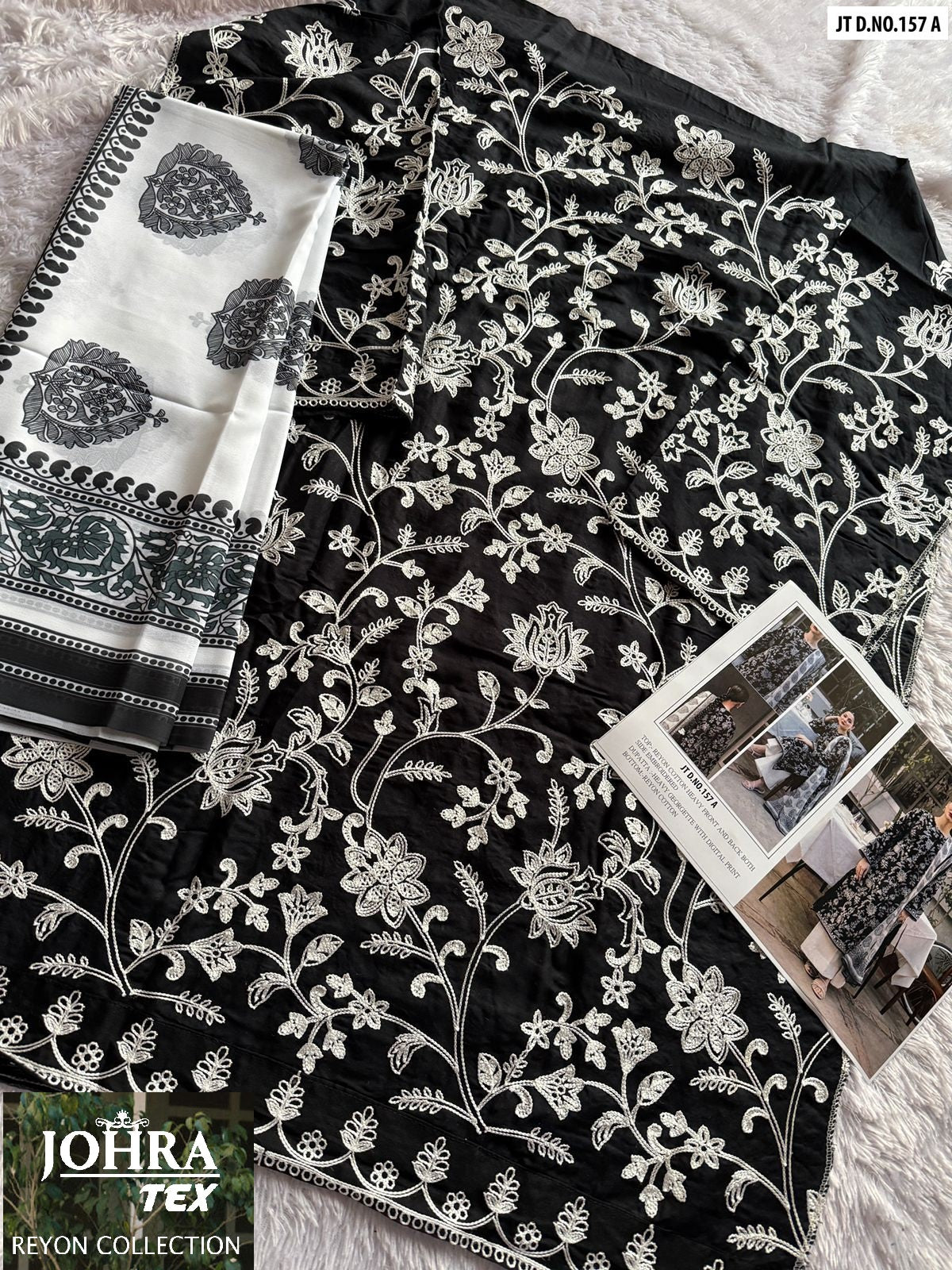 Jt-157A Johra Tex Print Pakistani Salwar Suits