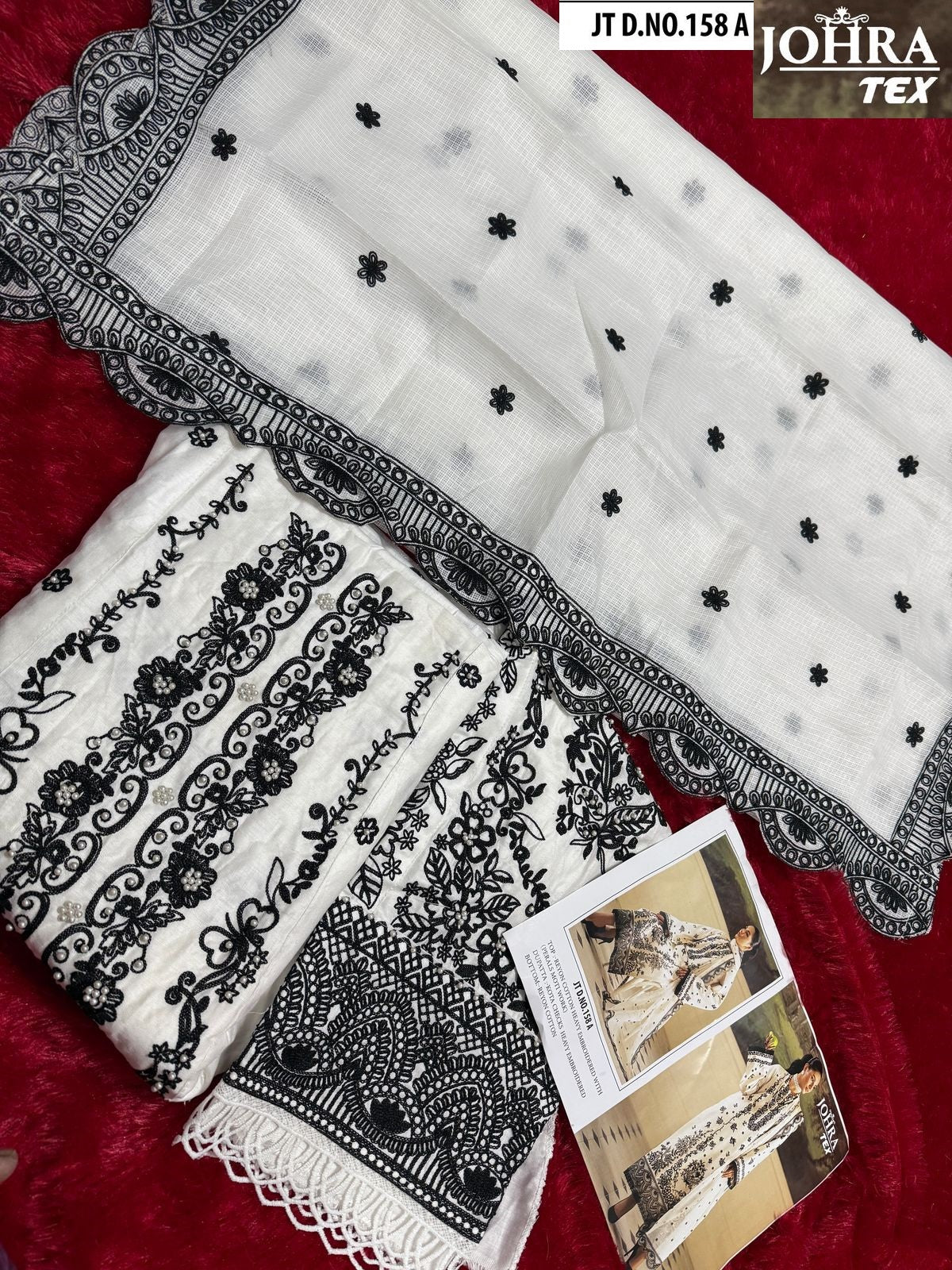 Jt-158A Johra Tex Rayon Pakistani Salwar Suits