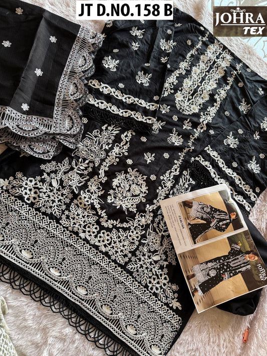 Jt-158 B Johra Tex Rayon Pakistani Salwar Suits
