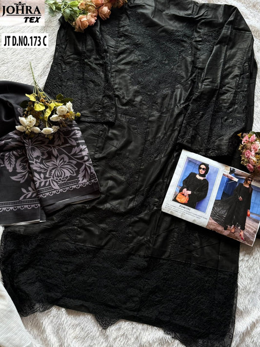 Jt-173-C Johra Tex Embroidery Pakistani Salwar Suits