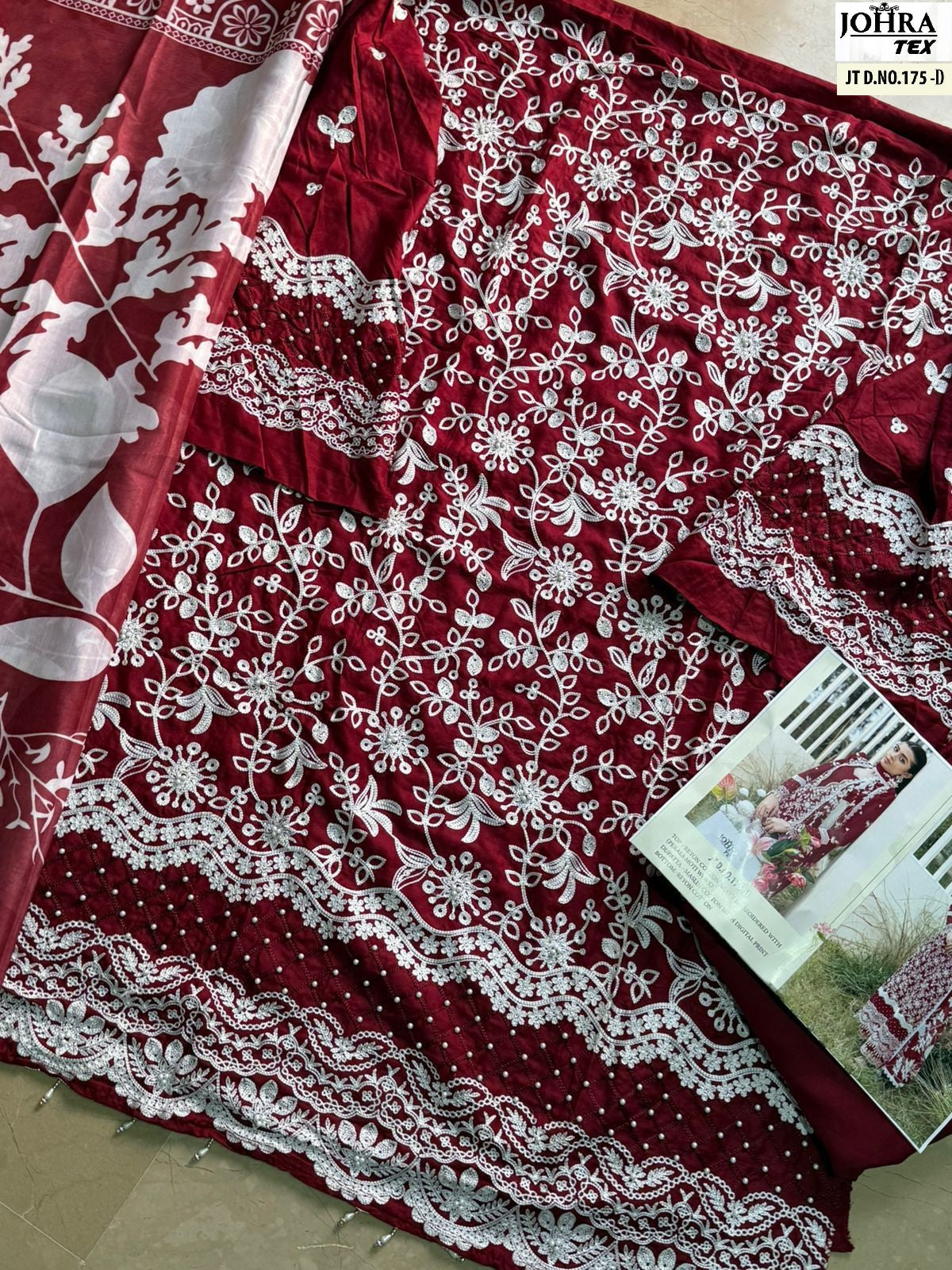 Jt-175 D Johra Tex Rayon Pakistani Salwar Suits
