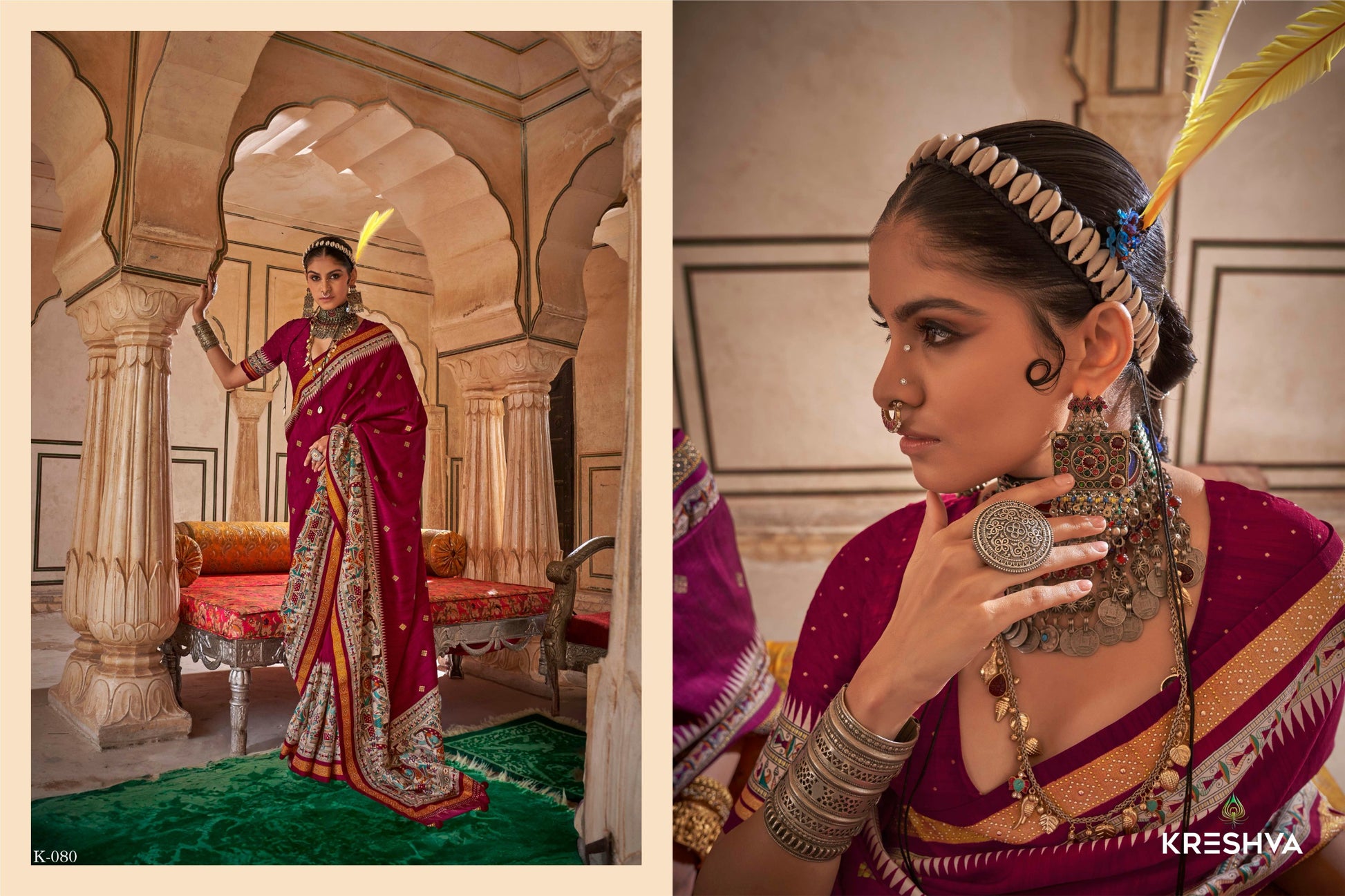 K-080 Sannari Kreshva Viscose Sarees