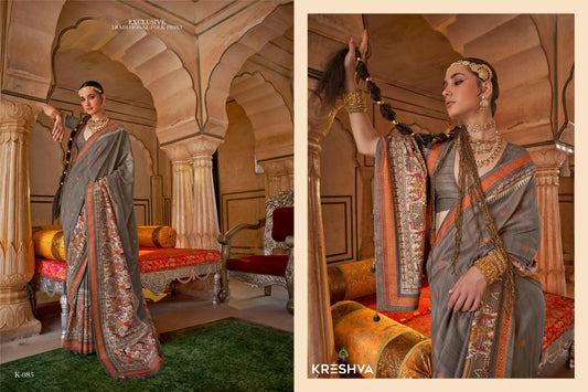 K-085 Sannari Kreshva Viscose Sarees