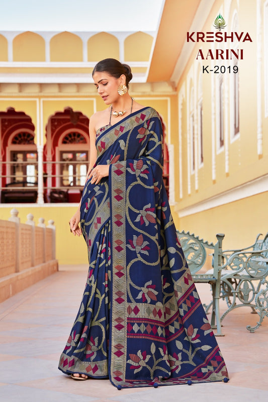 K-2019 Aarini Kreshva Silk Sarees