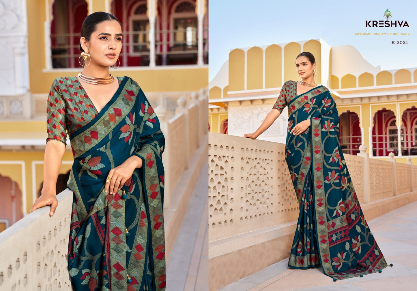 K-2021 Aarini Kreshva Silk Sarees