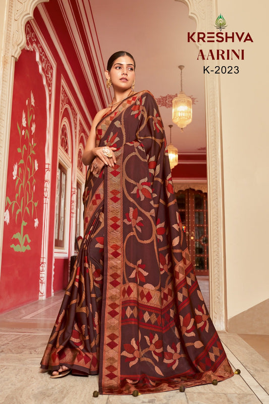 K-2023 Aarini Kreshva Silk Sarees