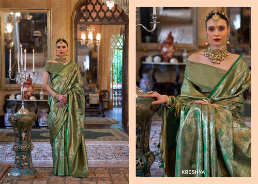 K-4294 Mangalsutra Kreshva Pv Tissue Sarees