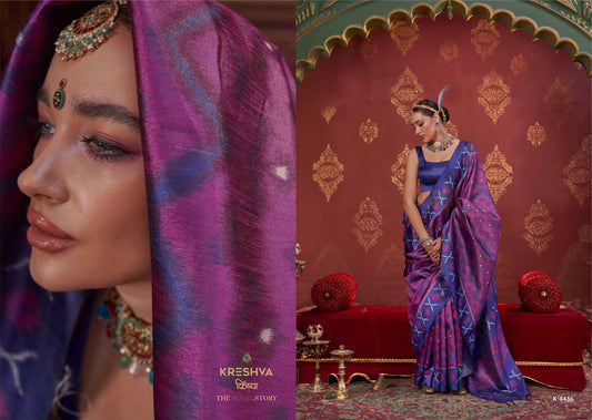 K-4486 Kavach Kreshva Pc Silk Sarees