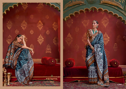K-4491 Kavach Kreshva Pc Silk Sarees