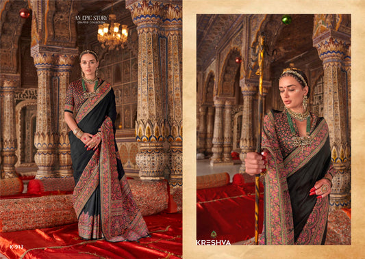 K-913 Roopvati Kreshva Pv Silk Sarees