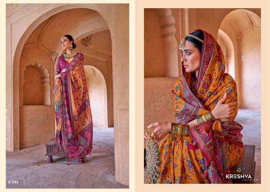 K-993 Priyatama Kreshva Pv Silk Sarees