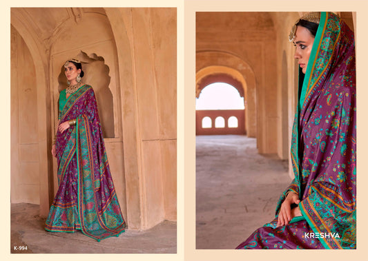 K-994 Priyatama Kreshva Pv Silk Sarees