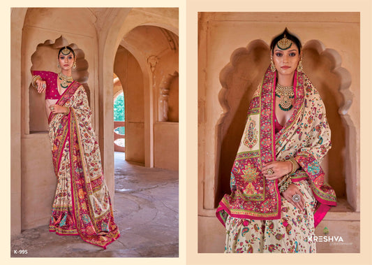 K-995 Priyatama Kreshva Pv Silk Sarees