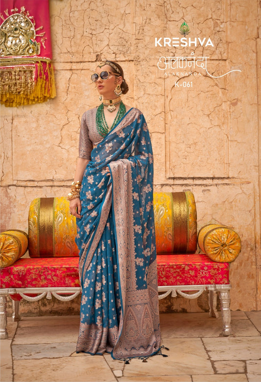 K061 Alaknanda Kreshva Georgette Sarees