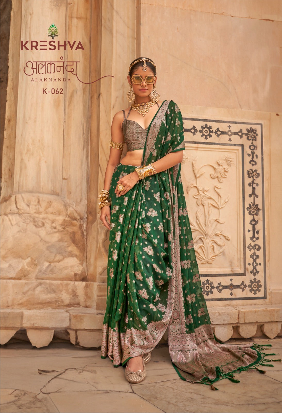 K062 Alaknanda Kreshva Georgette Sarees