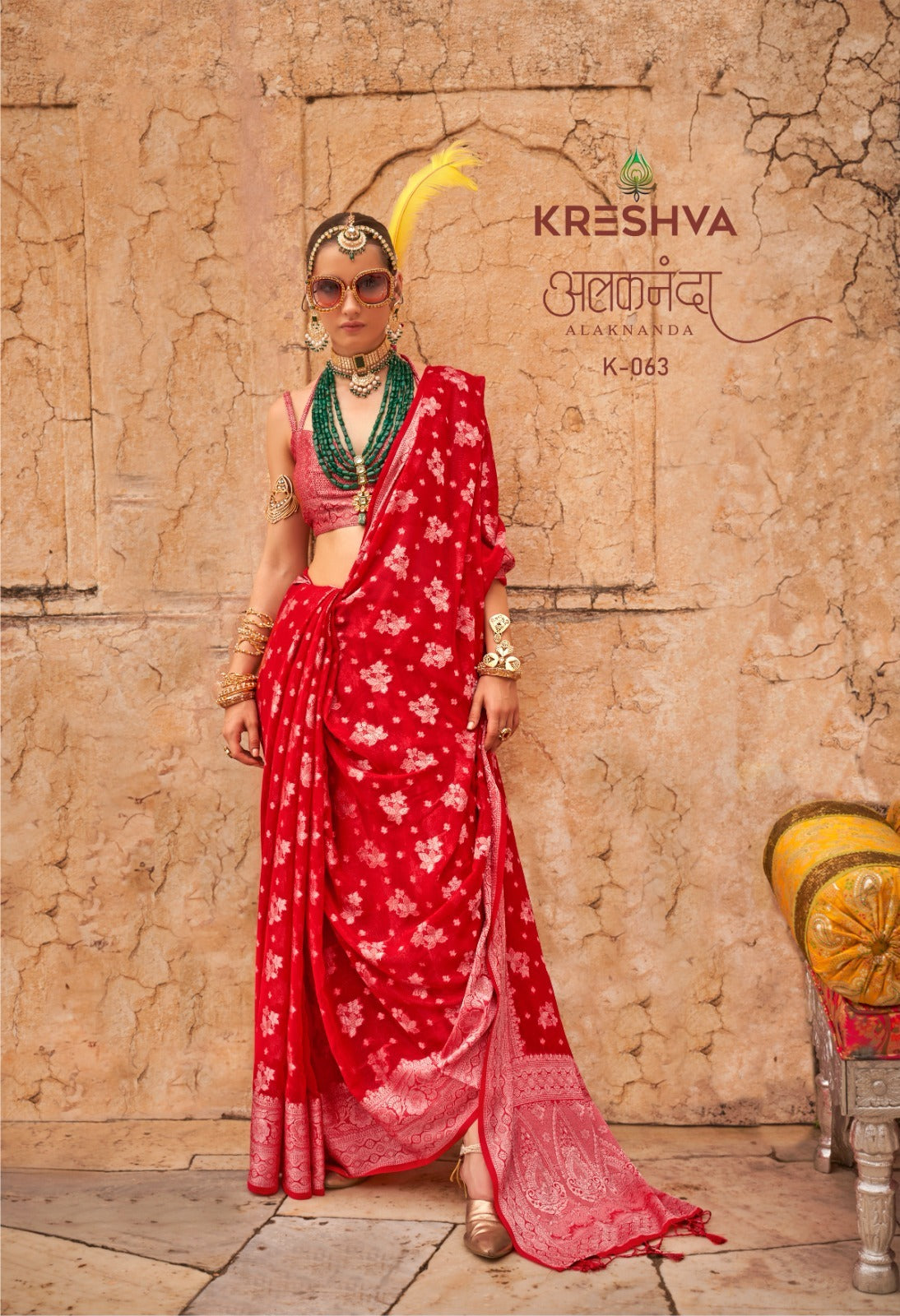 K063 Alaknanda Kreshva Georgette Sarees