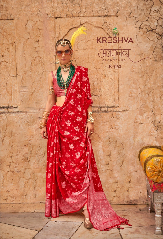 K063 Alaknanda Kreshva Georgette Sarees