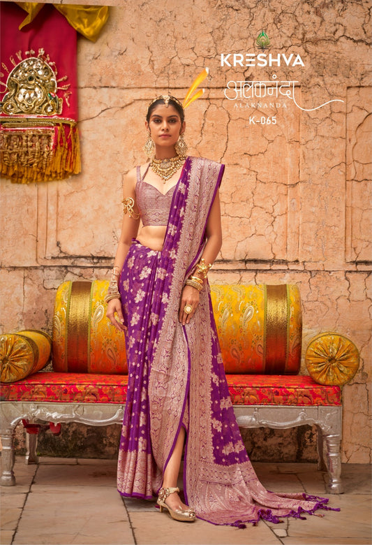 K065 Alaknanda Kreshva Georgette Sarees