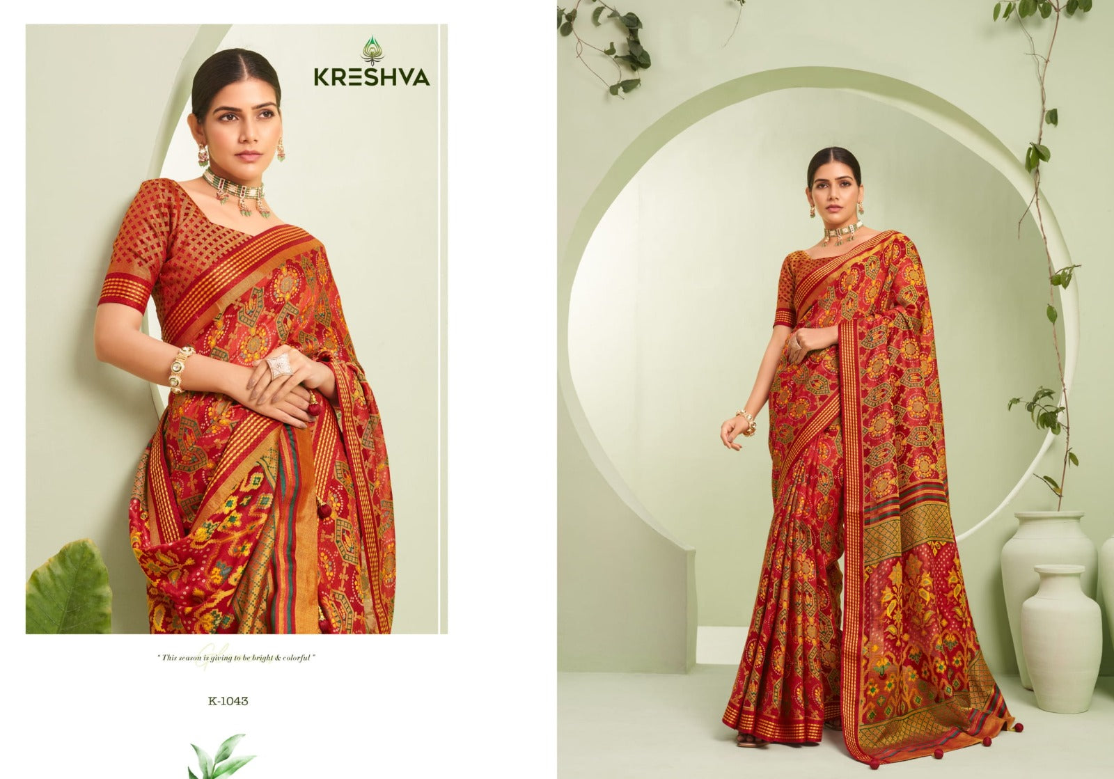 K1043 Ankita Kreshva Georgette Sarees