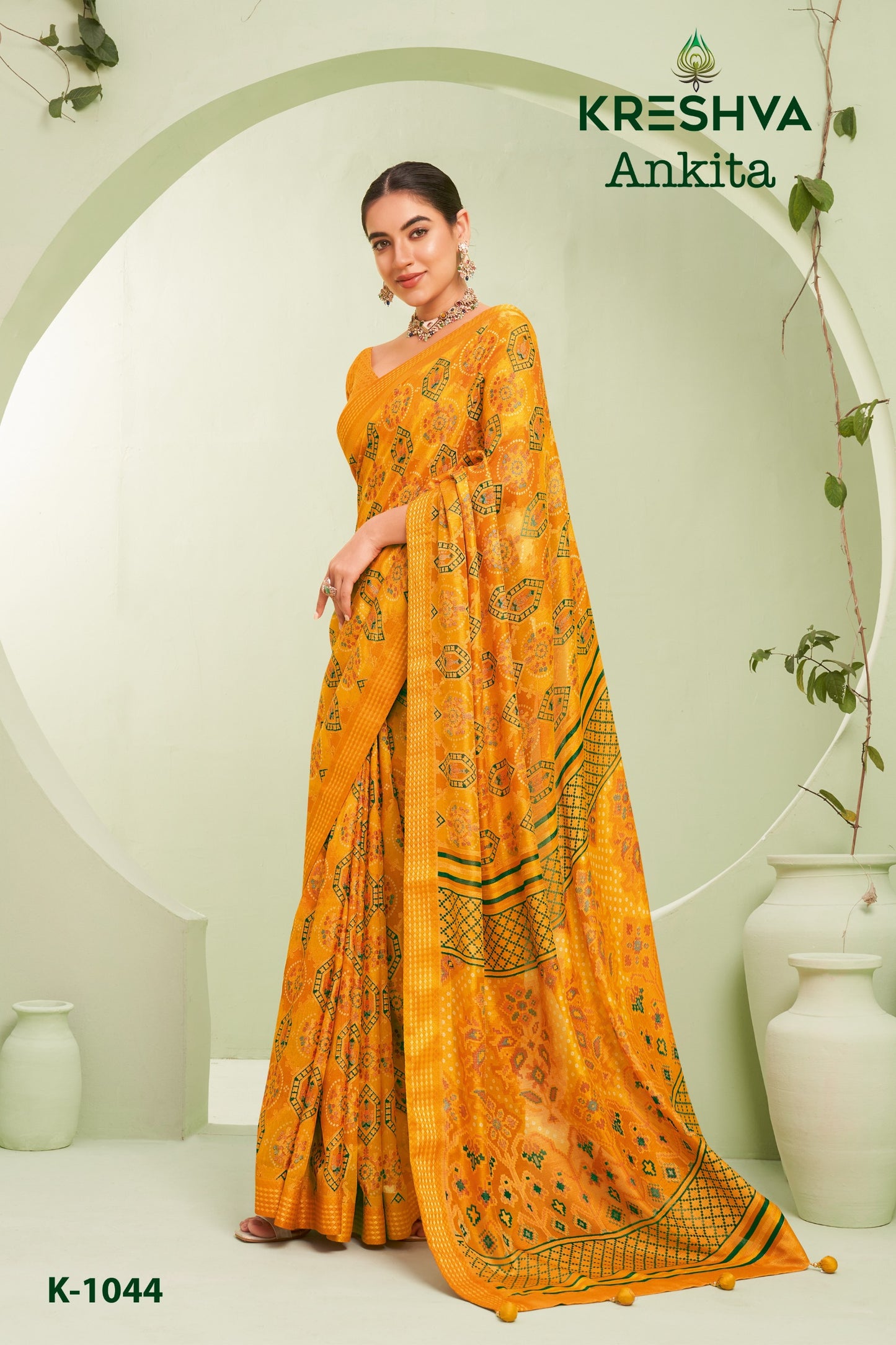 K1044 Ankita Kreshva Georgette Sarees