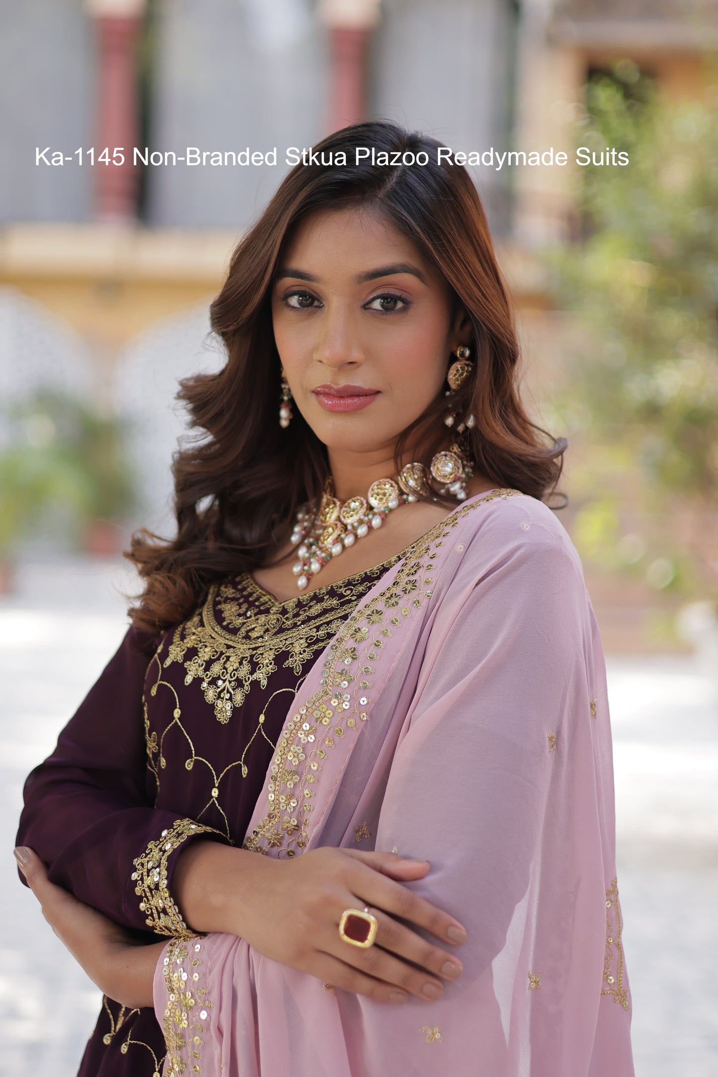 Ka-1145 Non-Branded Stkua Plazoo Readymade Suits