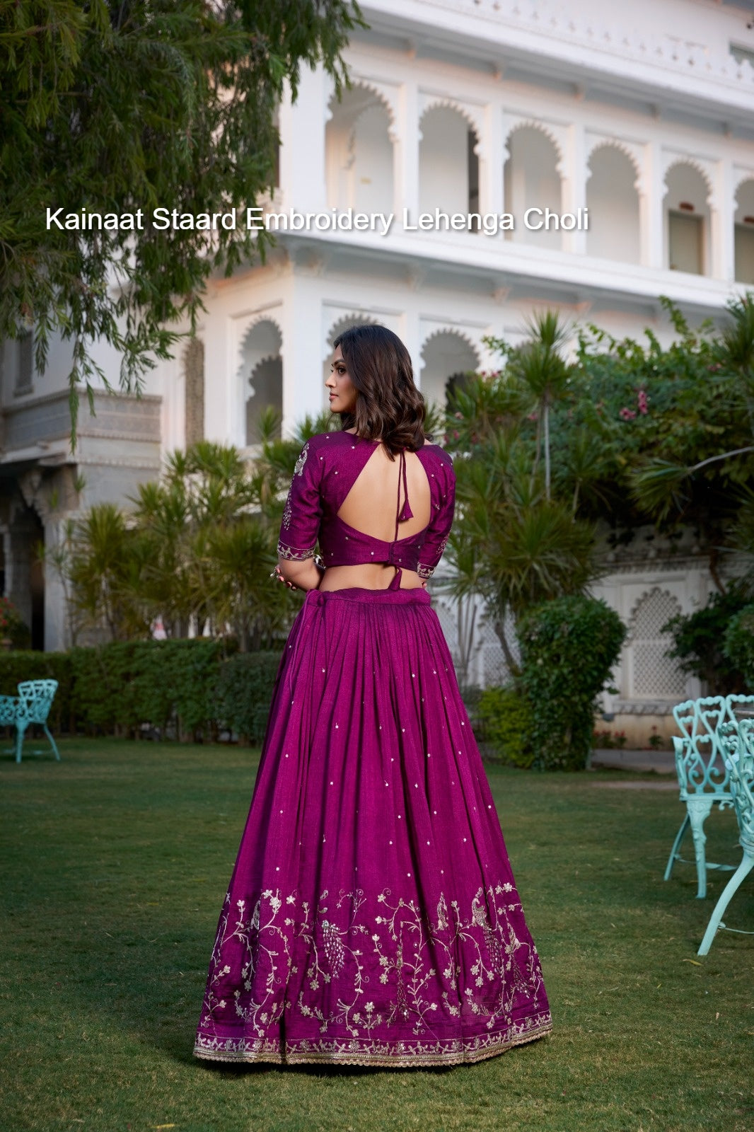 Kainaat Staard Embroidery Lehenga Choli