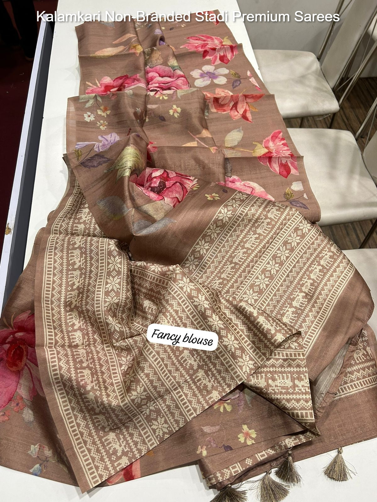 Kalamkari Non-Branded Stadi Premium Sarees