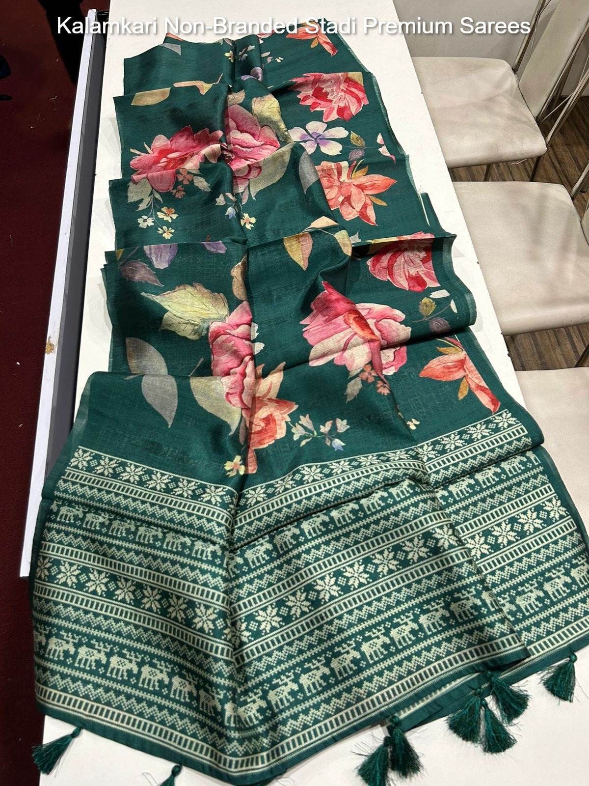 Kalamkari Non-Branded Stadi Premium Sarees