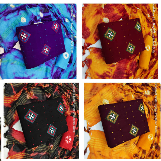 Kashmira Stktt Rayon Unstitched Suits