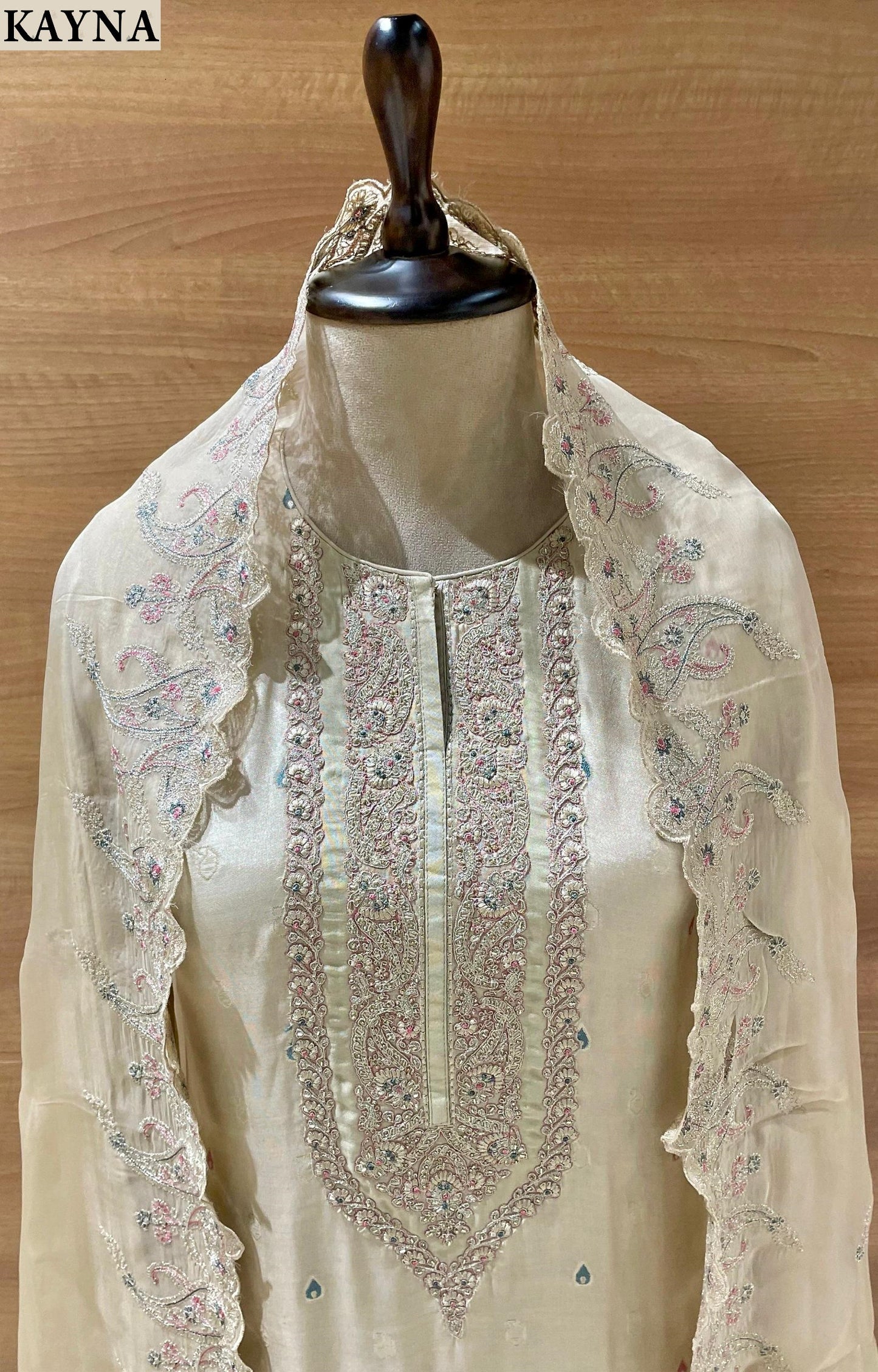 Kayna Naariti Silk Unstitched Suits