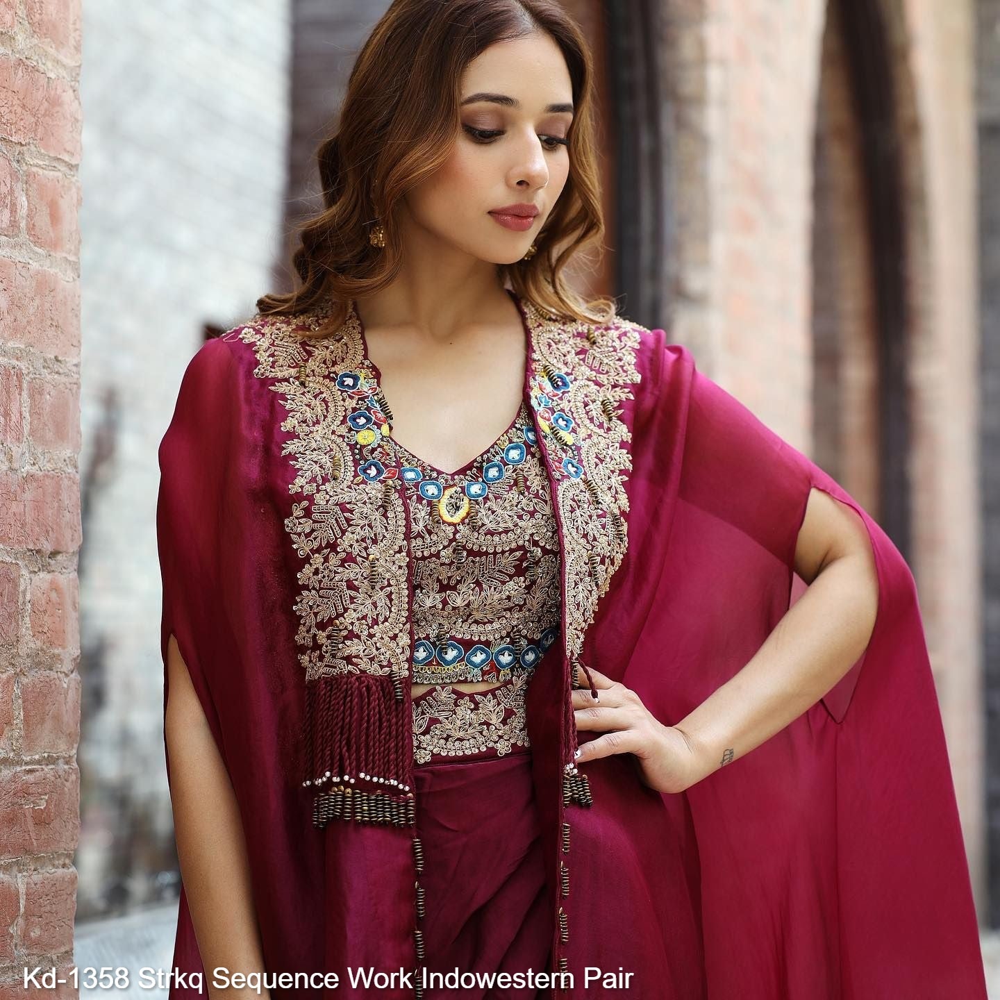 Kd-1358 Strkq Sequence Work Indowestern Pair