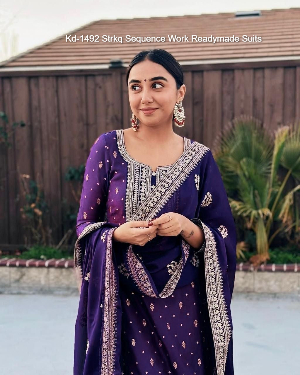 Kd-1492 Strkq Sequence Work Readymade Suits