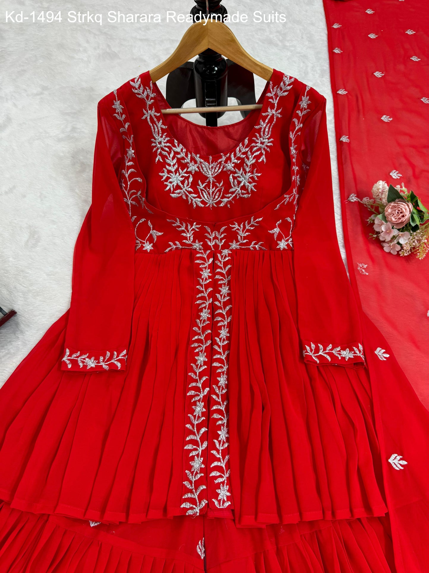 Kd-1494 Strkq Sharara Readymade Suits