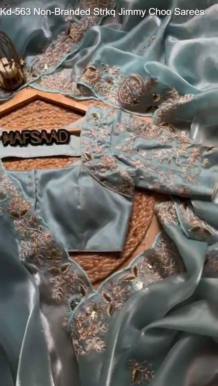 Kd-563 Non-Branded Strkq Jimmy Choo Sarees