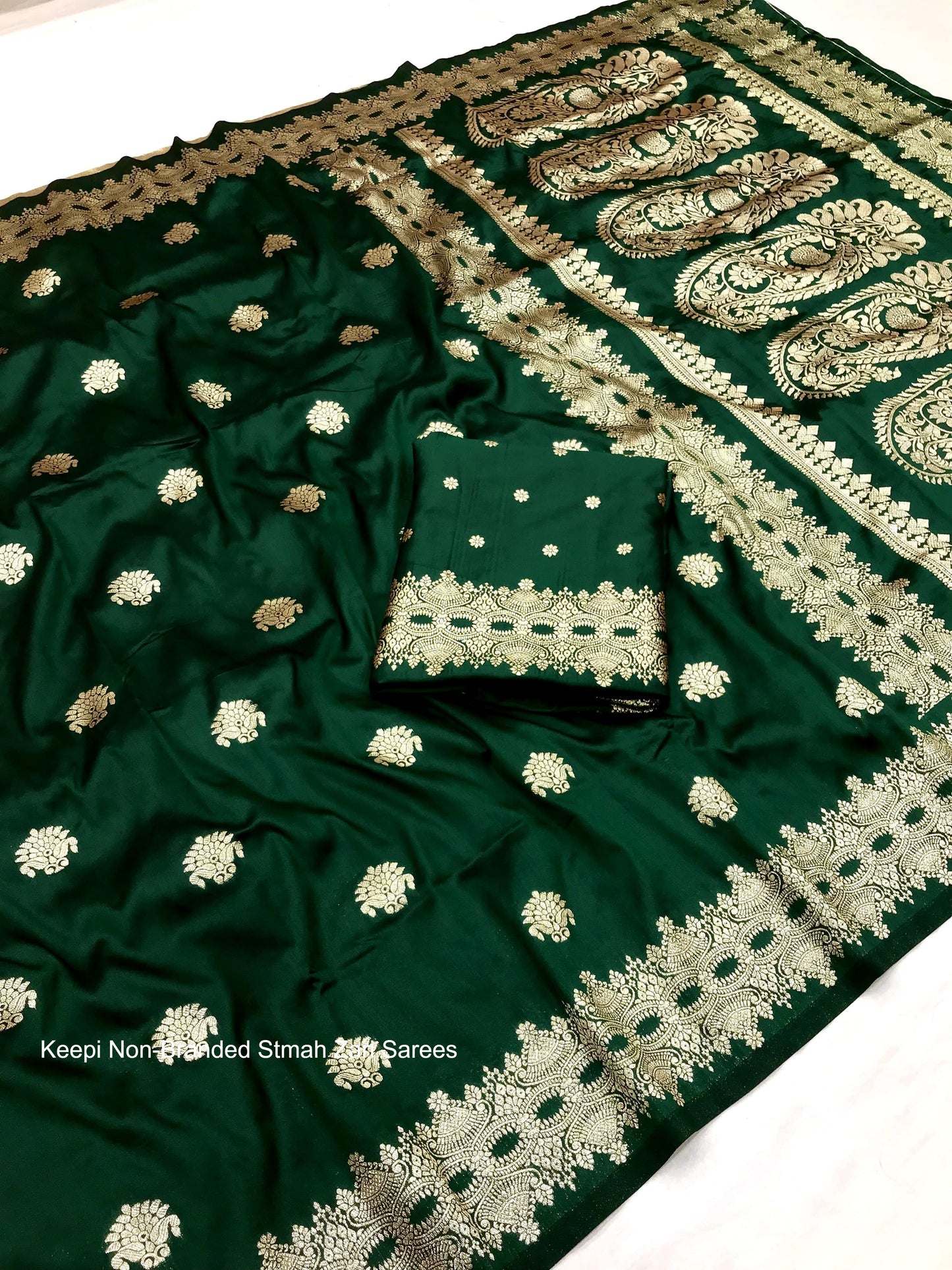 Keepi Non-Branded Stmah Zari Sarees