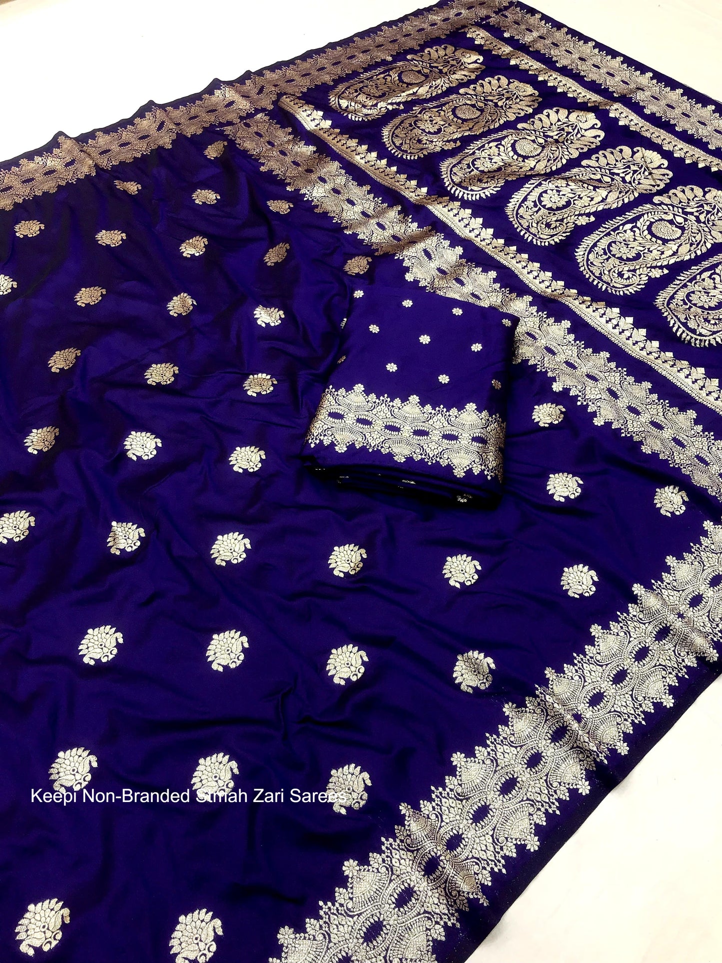Keepi Non-Branded Stmah Zari Sarees