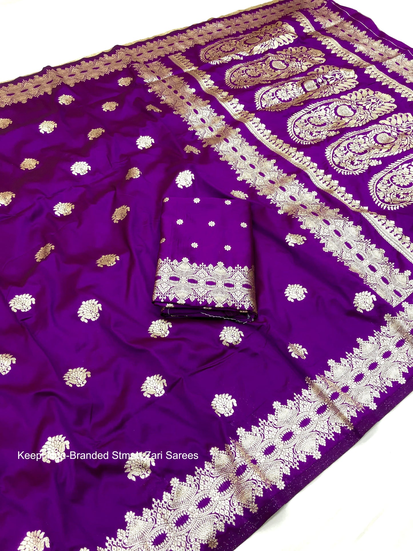 Keepi Non-Branded Stmah Zari Sarees