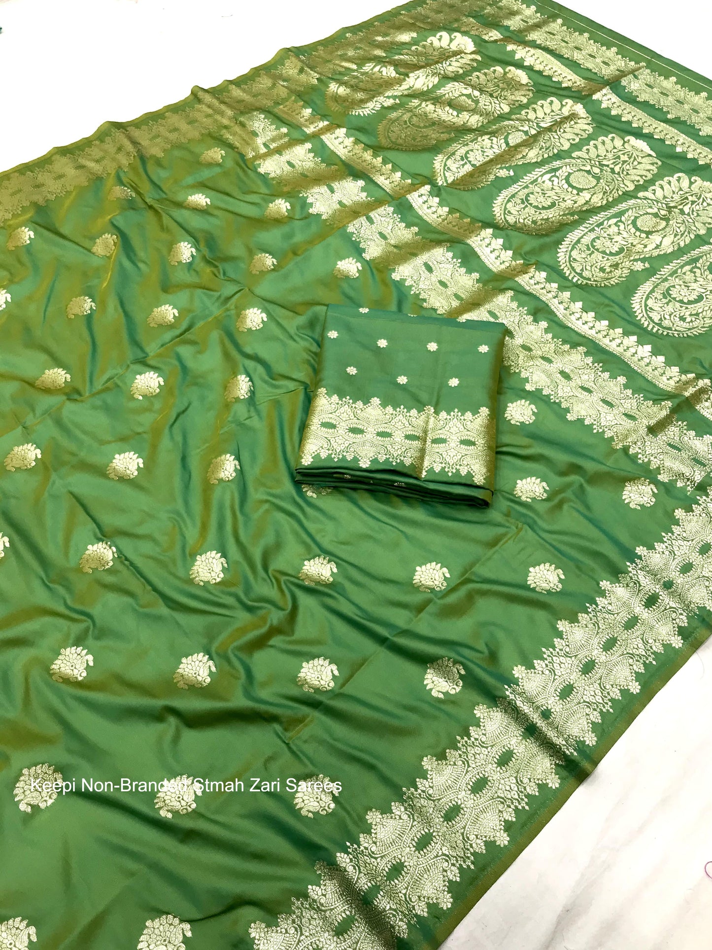 Keepi Non-Branded Stmah Zari Sarees