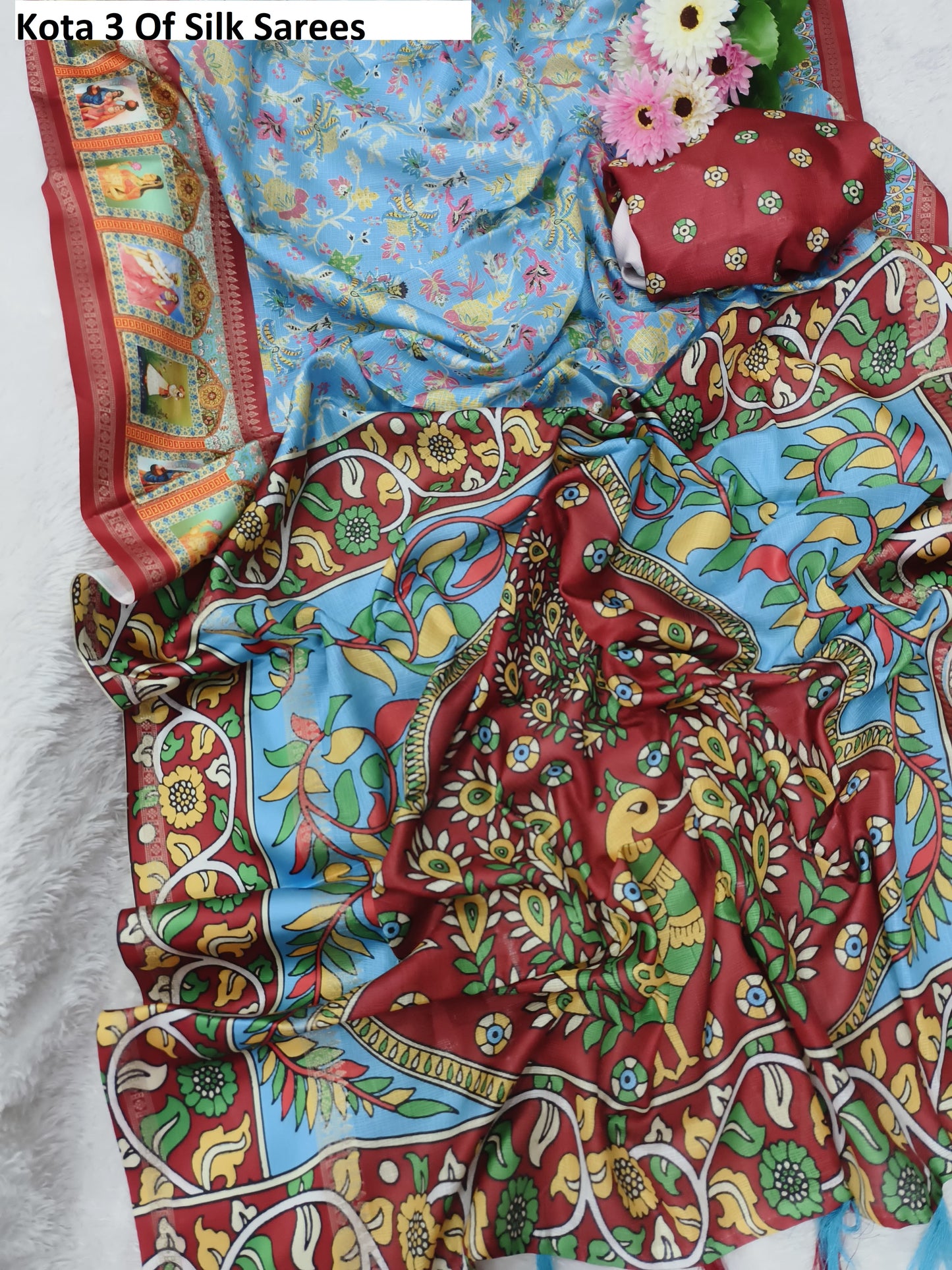 Kota Sky 3 Of Silk Sarees