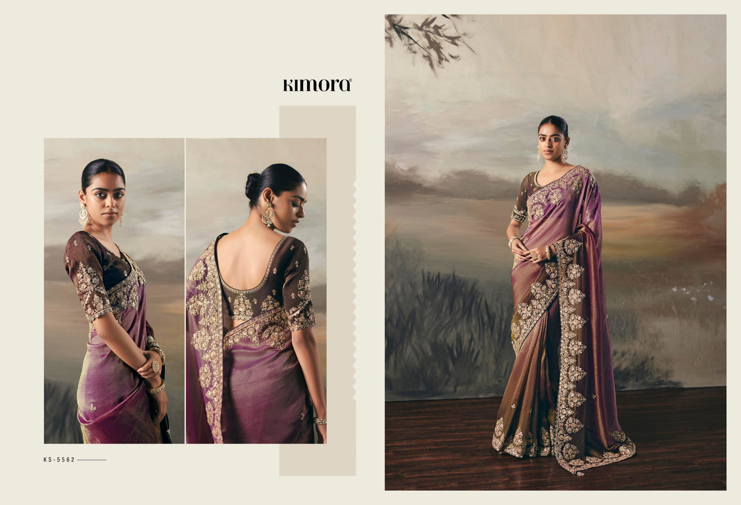 Ks-5562 Silsila Kimora Premium Sarees